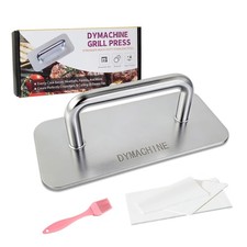 Stainless Steel Burger Press,9 Inch Heavy Dut...