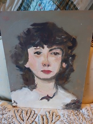 Unsigned Original, Modern Portrait If An Unidentified Person