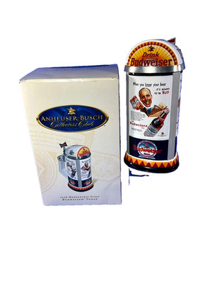 Anheuser-Busch, CB-36, 9.25'' 'Budweiser Today' Membership Stein w/ Original Box