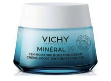 Vichy Minéral 89 72H Hydrating Cream Hyaluronic Acid Fragrance-Free 1.69