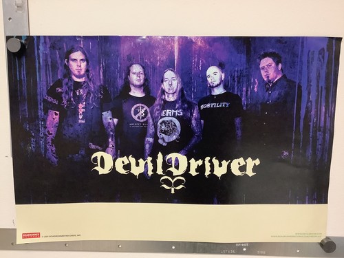 Devil Driver Beast 2011 Promo Poster 11x17 doppelseitig LESEN - Bild 6 von 10
