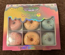Image of Bubble T Bath & Body Donut Bath Fizzers 6x60g