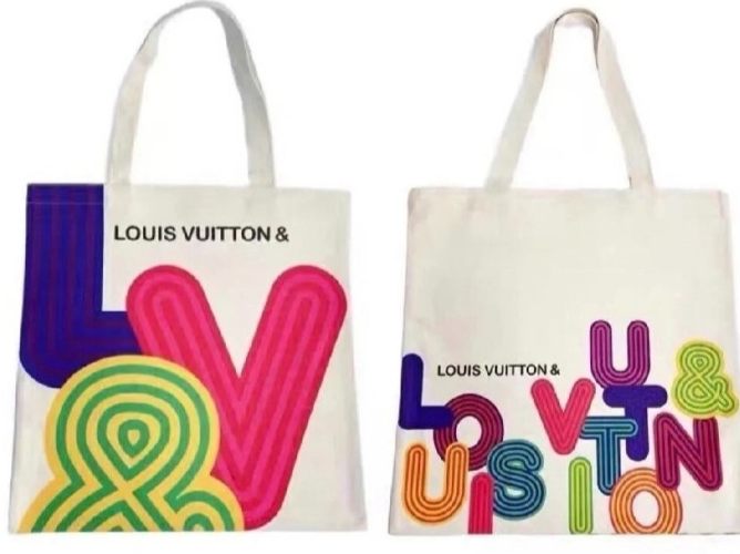 Louis Vuitton Limited Edition Canvas City Tote Bag Shenzhen Expo 2022 New Release-image