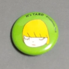 Museum Goods 11925 Mini Can Badge N'S Yard Nara Yoshitomo