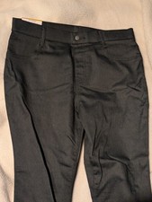 Time And Tru Jeans Womens L 12-14 Black High Rise Pull On Jegging Skinny Ankle