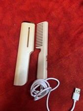 HAIR STRAIGHTENING BRUSH HOT COMB USB CONNECTION k42 