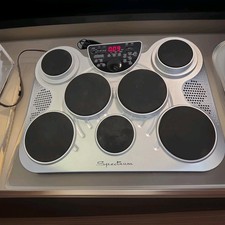 Spectrum Digital Electronic Drum Pad Battery Powered  Power Supply Tabletop