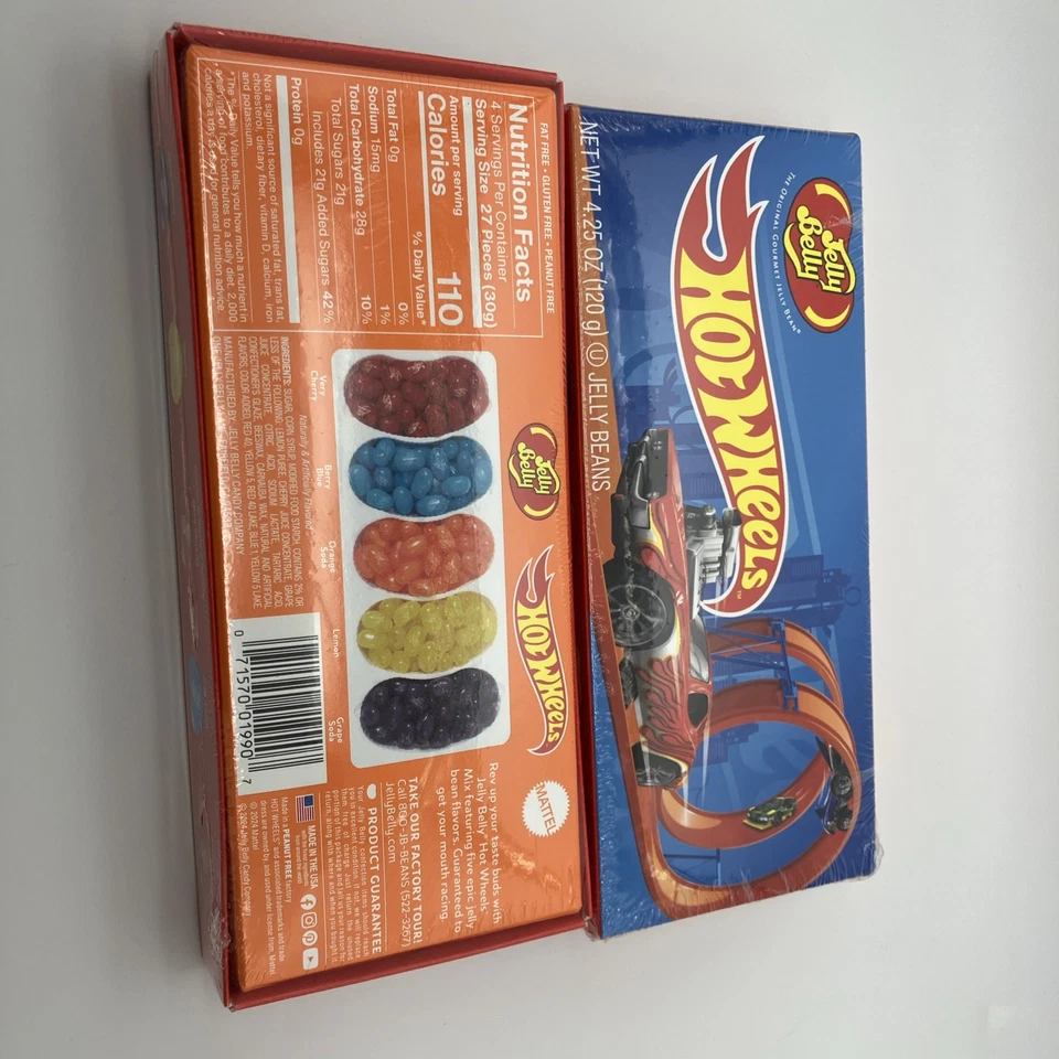 Подарочные коробки Two Jelly Belly Hot Wheels Jelly Bean 5 вкусов - Изображение 2 из 3
