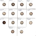 LOT/14 MERCURY HEAD DIMES DATES RANGE 1937-1941 MIXED MMARKS VERY GOOD CONDITION
