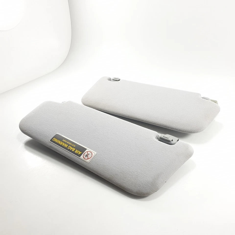 2003-2006 梅赛德斯-奔驰 E 级 LH 和右手 SunVisor 灰色 W211 E320 E350 E500 原始设备制造商 — 第 4/4 张图片