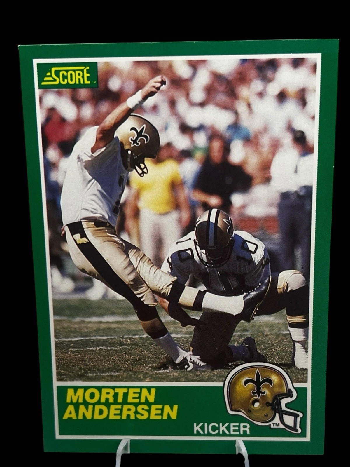 1989 Score #227 Morten Andersen - New Orleans Saints