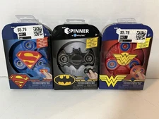 New 2017 BATMAN + SUPERMAN + Wonder Woman DC Comics Fidget Spinner Zuru 