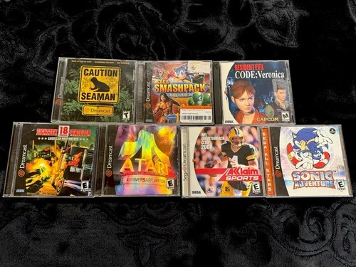 Sega Dreamcast Game Lot CIB please READ Lot Of 7 Tested And Working