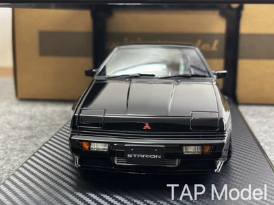 ミニカー Mitsubishi STARION 2600 GSR-VR E-A187A Ignition model 1/18 Mitsubishi Starion 2600 GSR-VR E-A187A Black w