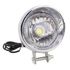 Motorcycle Headlight 12V Head Lamp With Integrated for Scooter ATV Cruiser