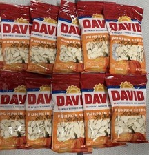 DAVID Roasted and Salted Pumpkin Seeds, 2.25 Oz. (Pack Of 10) 24.88 per gallon