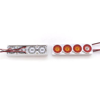 Degree Tail Lamp Taillight For LESU For TAMIYA RC 1/14 Tractor  R620 3363 56352
