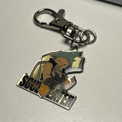 Soul Eater Black Star Anime Metal Keychain 2008 Licensed FUNimation
