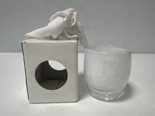 Glass Baby Snowglobe Cup Candle Holder - Picture 4 of 11