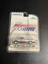 Greenlight 65th Indianapolis 500 1981 GMC Sierra Classic 1500 Chase 1/64 Truck