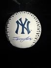 Spencer Jones New York Yankees Signed Baseball with Yankees Logo Fanatics UW