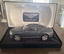 MINICHAMPS 1:18 Bentley Continental GT 2014 Gray Diecast Model w/ Box