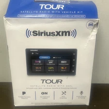 SiriusXM SXWB1V1 Tour Dock and Play Radio with 360L Vehicle Kit - Black