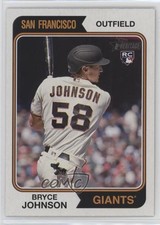 2023 Topps Heritage Bryce Johnson #353 sl3