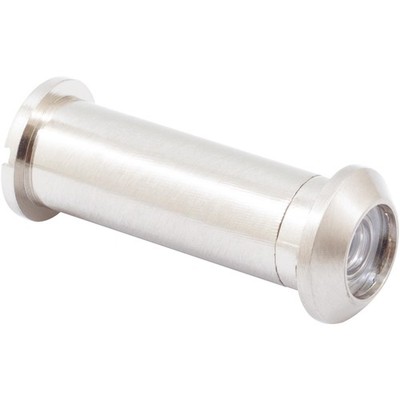 Door Viewer, 160 Degrees, 1/2'' Bore Hole, Adjusts from 1-3/8'' to 2-1/4'', Satin N