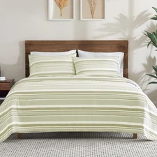 ClevaHome Classic Stripe Sheet Set - 4 Pieces Super Soft & Breathable Bed She...