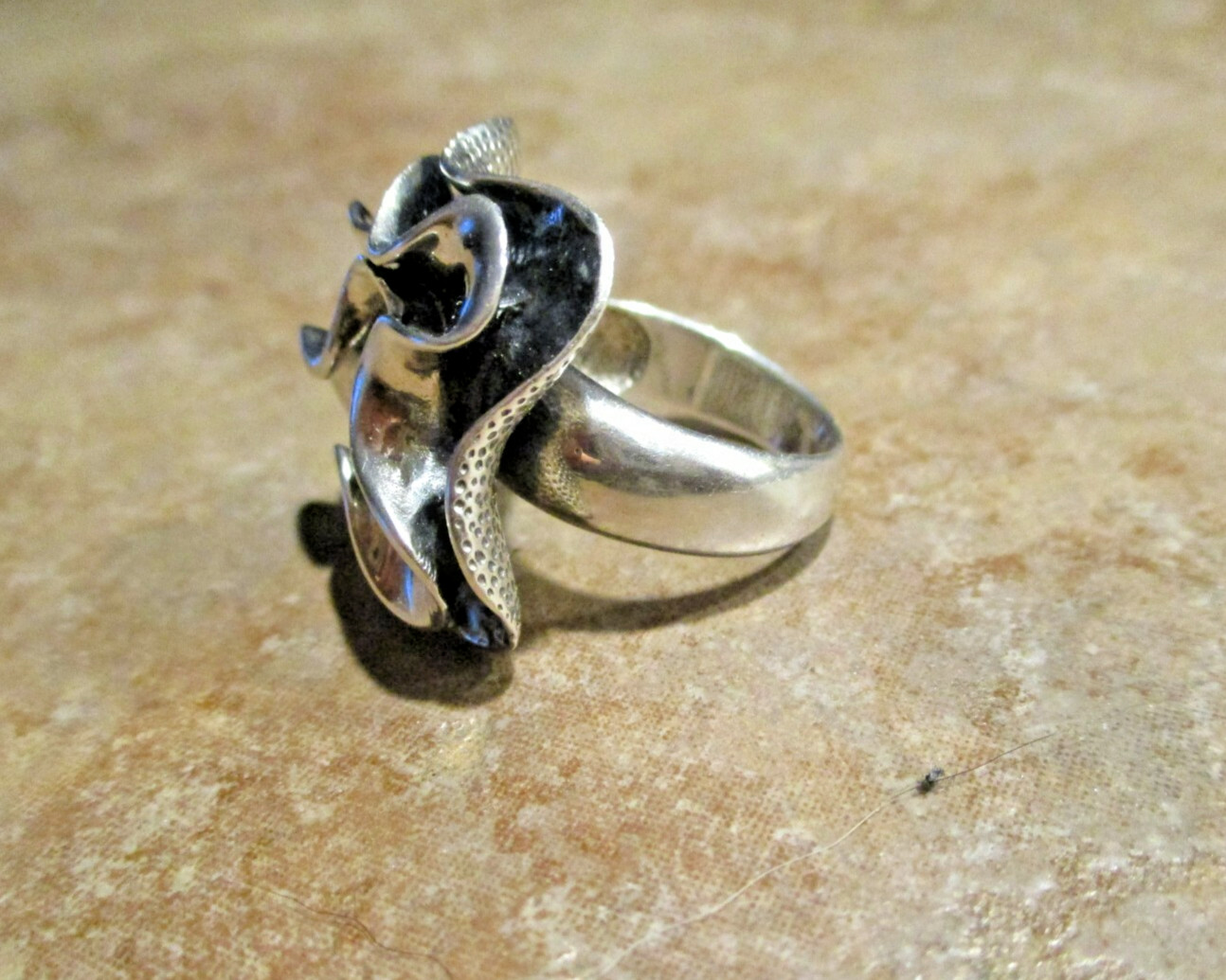 SUBSTANTIAL Vintage Three Dimensional Sterling Si… - image 7