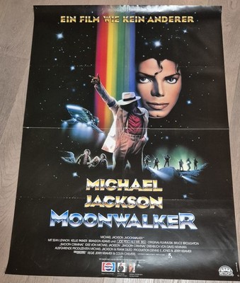 Michael Jackson MOONWALKER KINO Plakat A1 GLATT + Gerollt