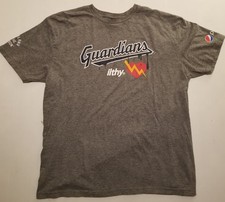 Cleveland Guardians Ilthy Promo T Shirt Adult Unisex XL,  Gray,  Baseball