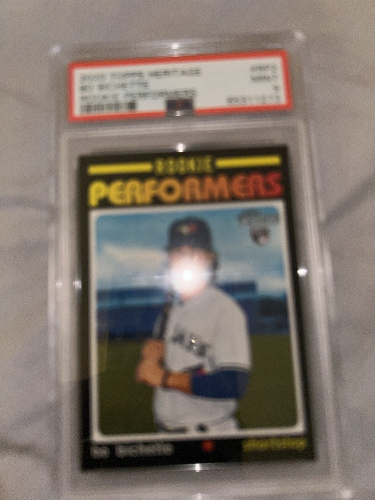 2020 Topps Heritage - Action Variation Bo Bichette #52 (RC)