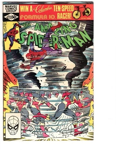 AMAZING SPIDER-MAN #222 (Marvel)  (NOV 1981)  FN (6.0) COMPLETE! Bid Now!