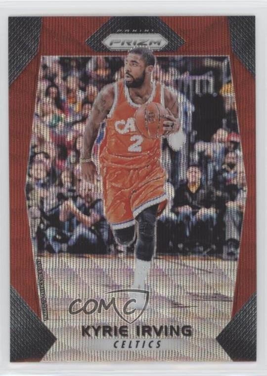 2017-18 Panini Prizm Ruby Wave Prizm Kyrie Irving #192 x3y