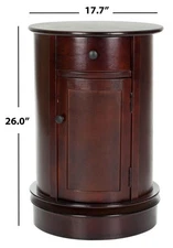 Safavieh TABITHA SWIVEL ACCENT TABLE, Reduced Price 2172772006 AMH5712D