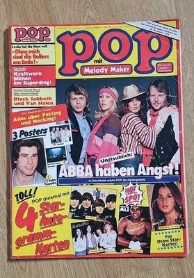 POP 23 / 1978 (Komplett + Extra!) ABBA / Sabbath / Nina Hagen / KRAFTWERK (E714)