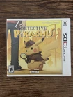 Detective Pikachu (Nintendo 3DS, 2018) Complete, CIB - Tested