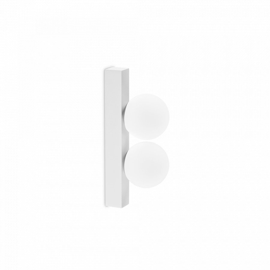 Ideal Lux BINOMIO PL2 Bianco | Plafoniera LED Minimal per Casa Nuova