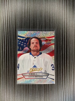 2022-23 Upper Deck MVP Hockey Auston Matthews NA-2 Gold Toronto