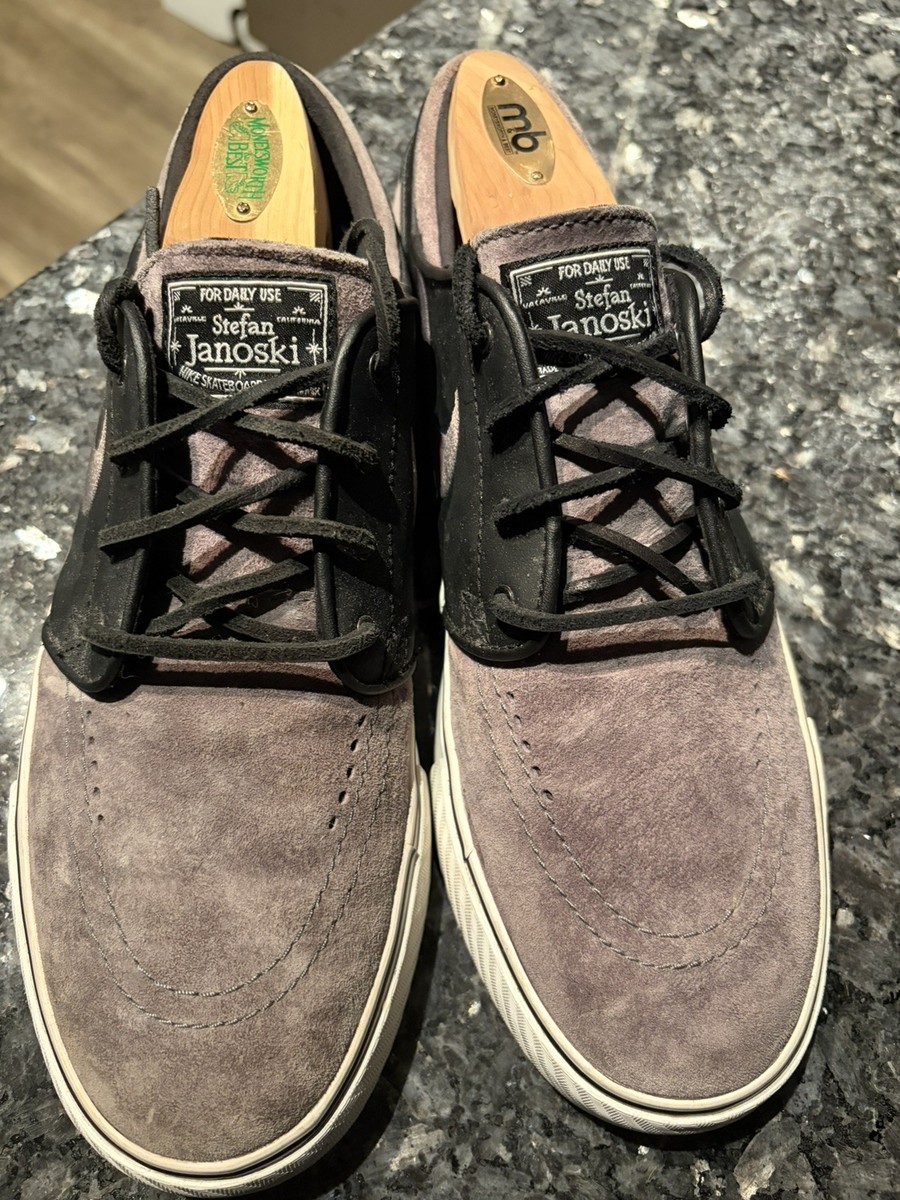 Nike SB Zoom Stefan Janoski Black Midnight Fog 333824-005 OG Blue