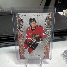 2025-26 Upper Deck Artifacts Copper Stars #131 Connor Bedard /75 Blackhawks