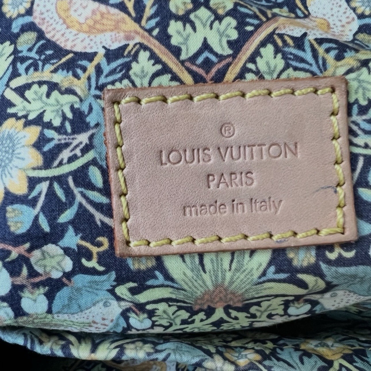 Louis Vuitton Monogram Denim Patchwork Bowly bag … - image 7