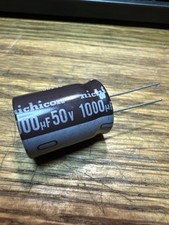 Nichicon 1000uF 50V 105 c Radial Electrolytic Capacitor UPM1H102MHH6