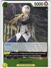 Absalom OP14-100 Rare The Azure Sea's Seven One Piece Foil Near Mint