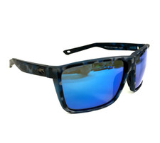Gafas De Sol Costa Del Mar Blackfin Espejo Negro/azul 400G Lentes De
