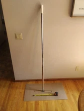 *New* Contec / VertiKlean Stainless Steel Clean Room 14" Mop Head & 60" Handle.