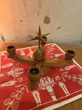 Adventskranz Kerzenhalter Vollholz Alt Max Hetze?