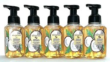 5 Vanilla Coconut Gentle Foaming Hand Soap Bath Body Works 8.75 fl oz